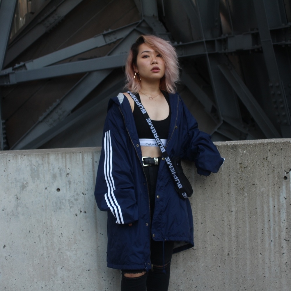 Vintage Oversized Adidas Jacket